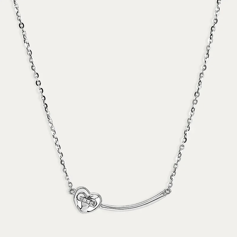 Gargantilla de Oro 18k Blanco con Diamantes Paris
